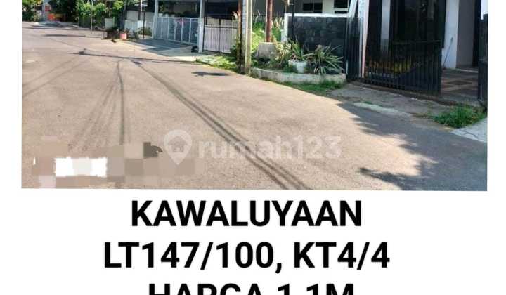 MURAH RUMAH LT147/100 HRG1,1M DI KAWALUYAAN INDAH SOEKARNO HATTA BDG MURAH RUMAH LT147/100 HRG1,1M DI KAWALUYAAN INDAH SOEKARNO HATTA BDG