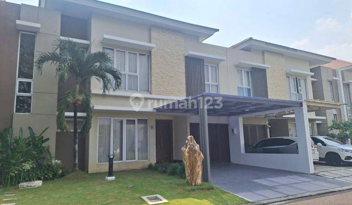 Rumah modern 2 lantai semi Furnished, nego  di JGC Jakarta Timur 1