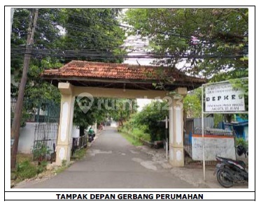 Dijual Rumah Murah 2 Lantai Perumahan Depkes 2