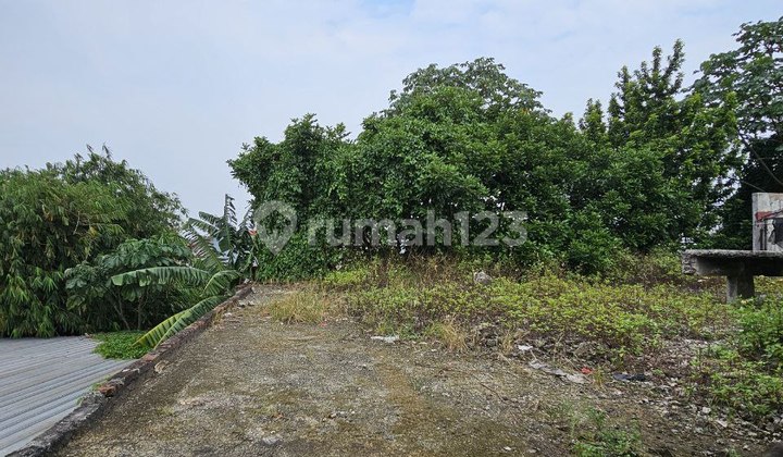 Tanah Pinggir Jalan Bonus Rumah Dekat Tol Jatiasih Bekasi