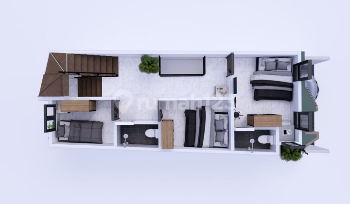 New 3-Story House in Utan Kayu, Matraman, East Jakarta 2