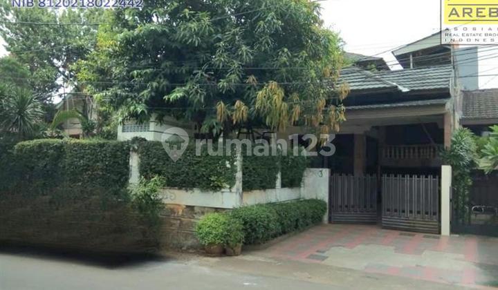tampak depan rumah tebet turun harga jadi