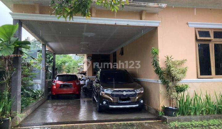 Rumah Luas Asri Nyaman Suasana Villa Di Pakansari Cibinong Bogor Dengan Empang Kolam Ikan Luas 2