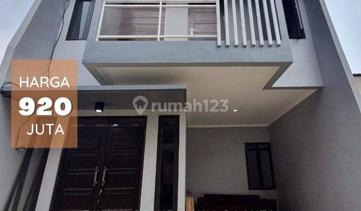 Rumah Scandinavian Cantik Cluster Strategis An Di Jagakarsa Jakarta Selatan 1