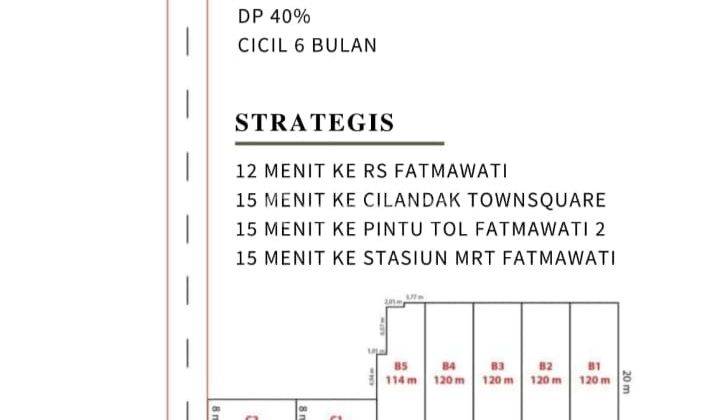 Tanah Kavling Jalan Lebar Lokasi Strategis Di Jalan Margasatwa Pondok Labu Cilandak Jakarta Selatan 1