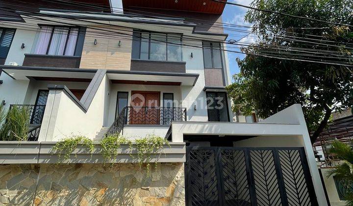 Rumah Baru 3 Lantai Cantik Modern Minimalis Strategis Di Kalibata Pancoran Jakarta Selatan 1