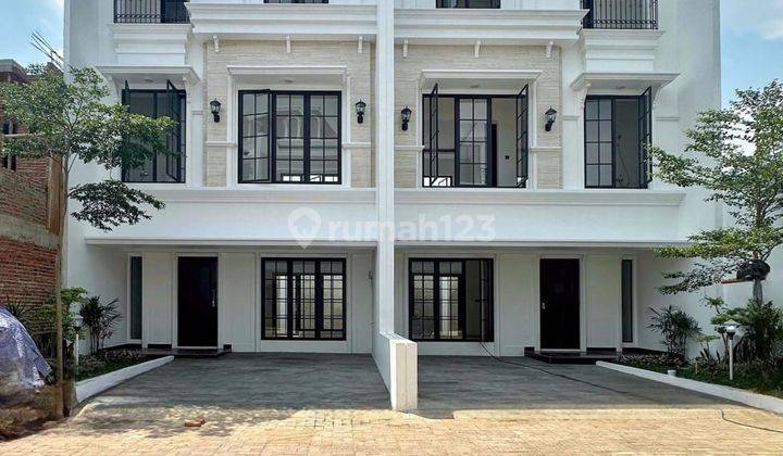 Rumah Baru Siap Huni Dalam Townhouse Strategis Di Kalibata Dekat Warung Buncit Jakarta Selatan 1