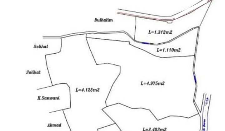 Durian Orchard Goat Farm Land Area 1.6 Hectares Scenic in Cijeruk Bogor West Java