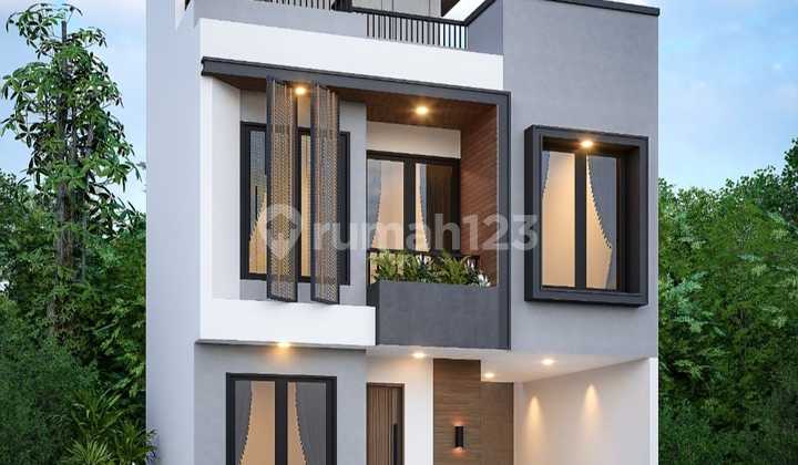 Rumah Baru Murah 850 Juta 3 Lantai Konsep Modern Minimalis Cluster Strategis di Jagakarsa Jaksel