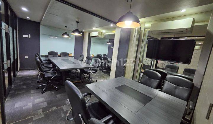 Ruang Kantor Lux Full Furnished Strategis Di Dalam Mall Epicentrum Walk Kuningan Jakarta Selatan 1