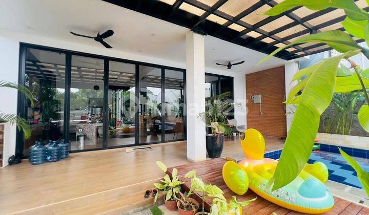Spacious Comfortable Minimalist House In East Karawang Fully Furnished With Private Swimming Pool 2