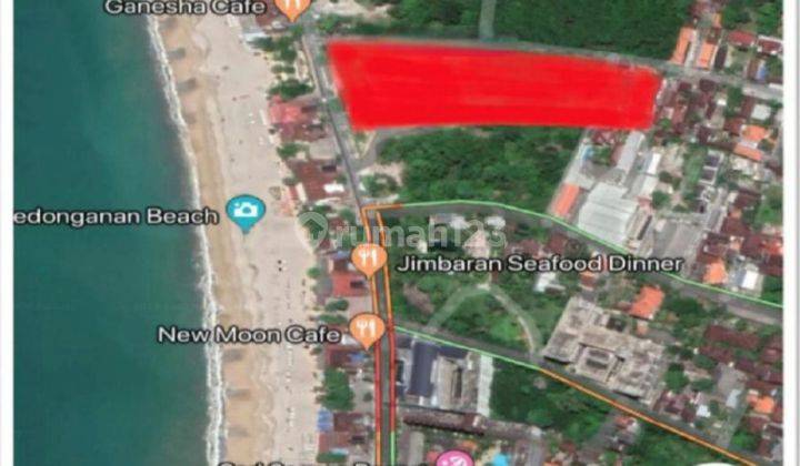 D186. Dijual Tanah Beach Front Pantai Kedonganan, Jimbaran, Kuta, Bali 1