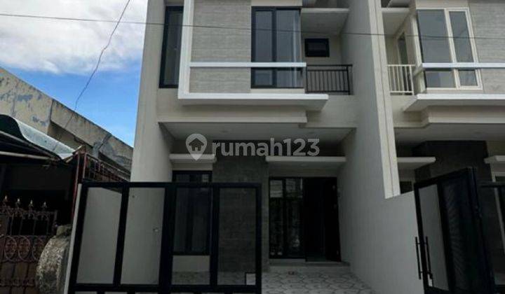 D063. Dijual Rumah Baru Modern Minimalis Kutisari Indah Utara 2