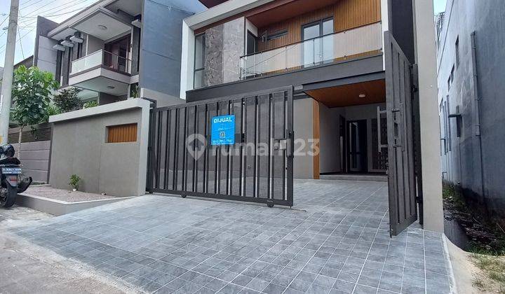 Rumah bangunan baru modern di batununggal bandung 1