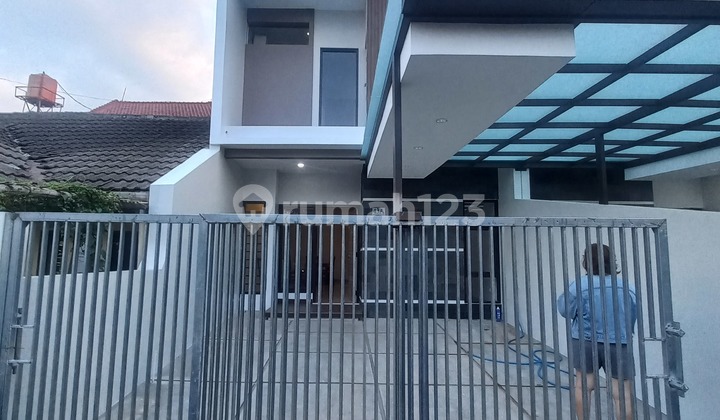 Minimalist New Building House In Margahayu 2