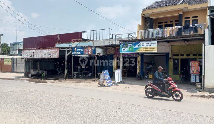 Rumah Dan Kios Di Pinggir Jalan Raya Legok 2