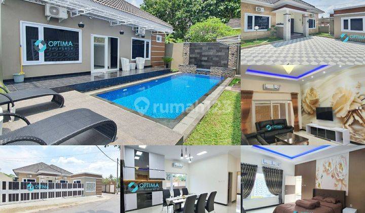 Rumah Mewah + Kolam Renang dekat UII Jakal Kaliurang Km  12.5