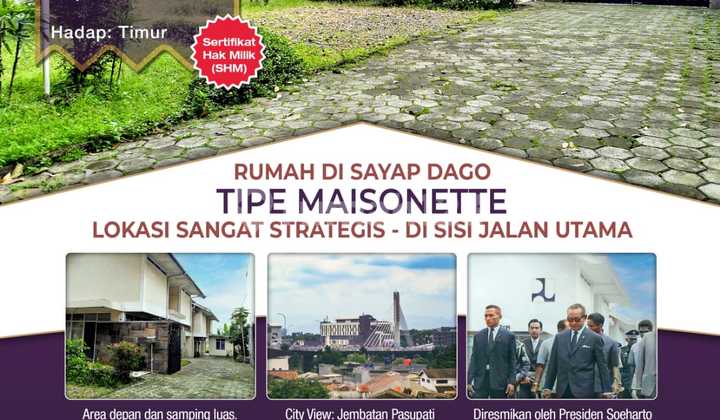 Iconic Taman Sari House in Bandung near ITB, Dago Street Iconic Taman Sari House in Bandung near ITB, Dago Street