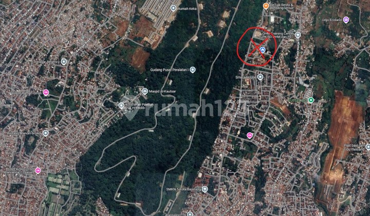 Tanah Kavling Cikutra Bandung Utara ada View hanya 4jt per mtr 2