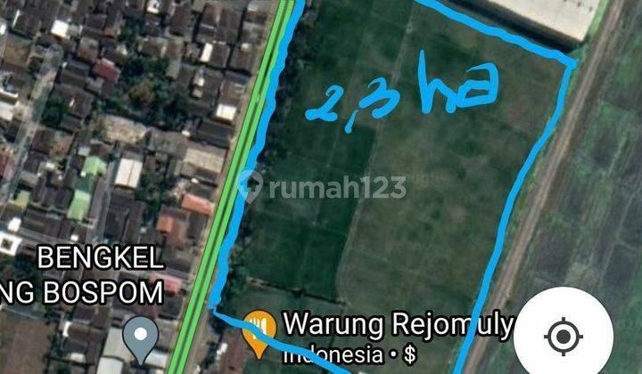 MURAH Tanah Lebar 150m RAYA KEBONAGUNG PAKISAJI MALANG  1