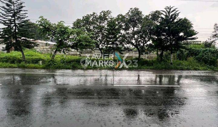 Tanah 7700 Raya Pakis Lebar 100m Dekat Exit Tol 1