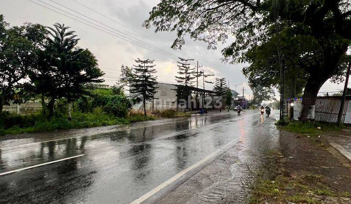 Tanah 7700 Raya Pakis Lebar 100m Dekat Exit Tol 2