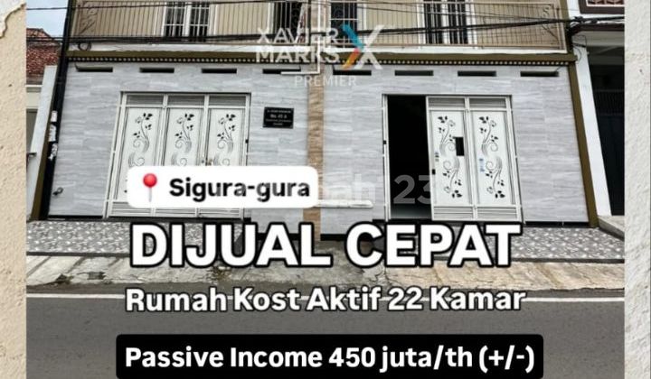 Murah Kost Sigura-Gura 22Kt/Km Passive Income 400Jt-An