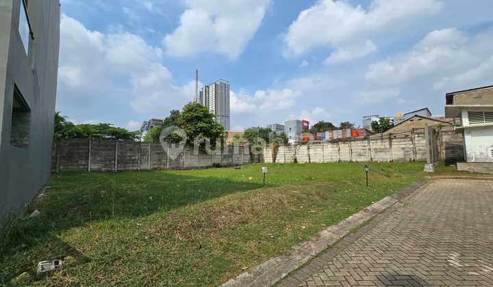 Ready-to-build plot, wide road in Bintaro Jaya 7