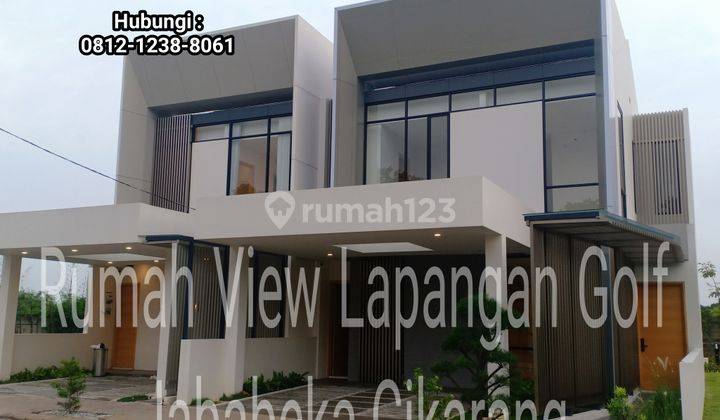 Rumah di Jababeka View Lapangan Golf Desaign Japanis Living Modern 1