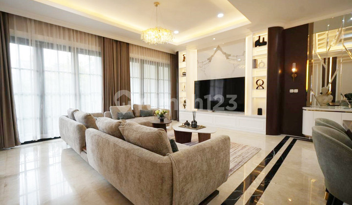 Corner House with Pool in Puri Bintaro Jaya Sector 9