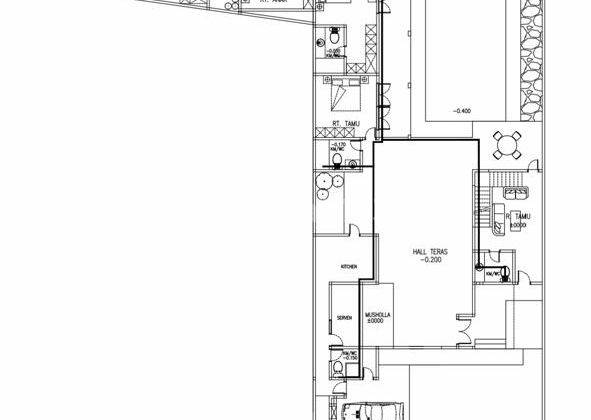 Rumah Halaman Luas,ada kolam renang Di Jl Manunggal Pesanggrahan Jakarta Selatan. 2