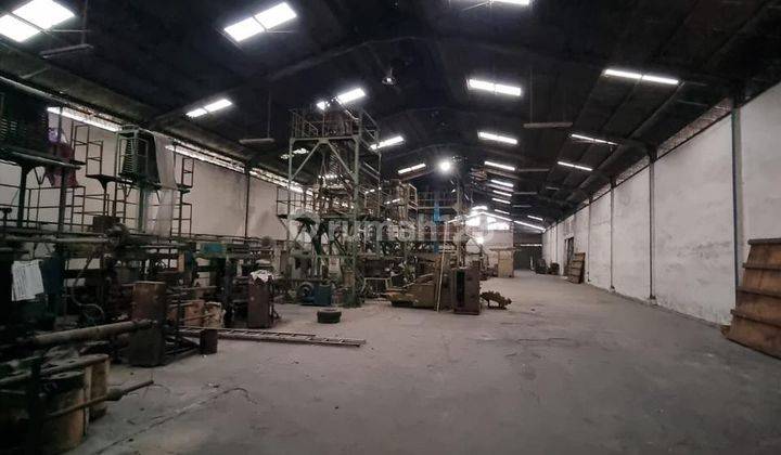 Dijual Gudang Pabrik Eks Pabrik Plastik Jl.kompos Deli Serdang, Medan Lt 4.925m2 Lb 3.828m2 5