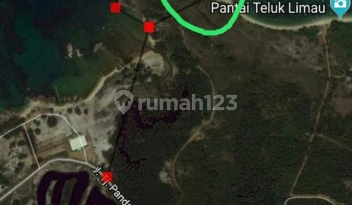 5084dd Tanah Los Pantai Tanjung Pandan Belitung 8