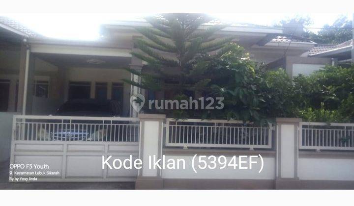 5394ef Rumah di Solok Kota, Sumatera Barat 1