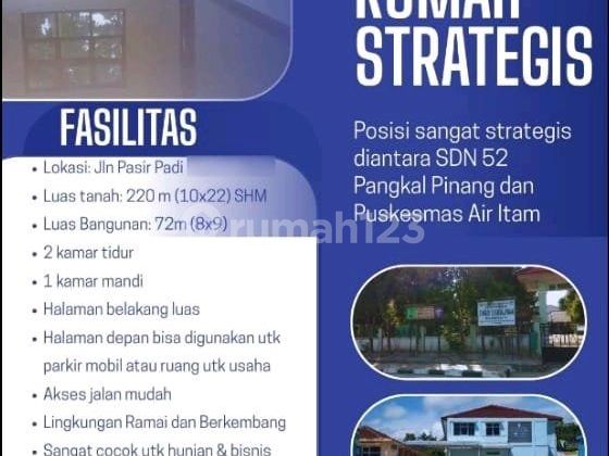 5532Ef Rumah, 1 Lantai, SHM, Dekat Akses Bandara, di Bukit Intan 5532Ef Rumah, 1 Lantai, SHM, Dekat Akses Bandara, di Bukit Intan