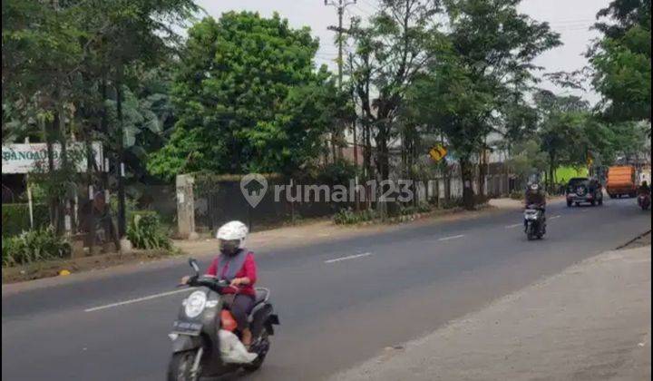 Disewakan Ruang Usaha Luas Ada Bangunan di Jalan Raya Narogong Bekasi
 2