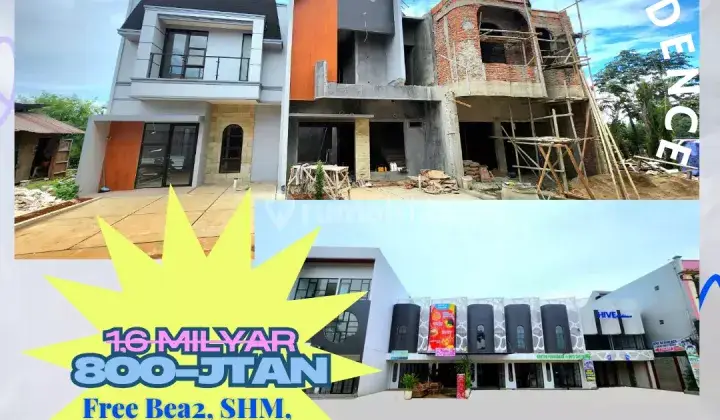 Rumah Pinggir Raya Sawangan Tnpa Dp Free All In  1