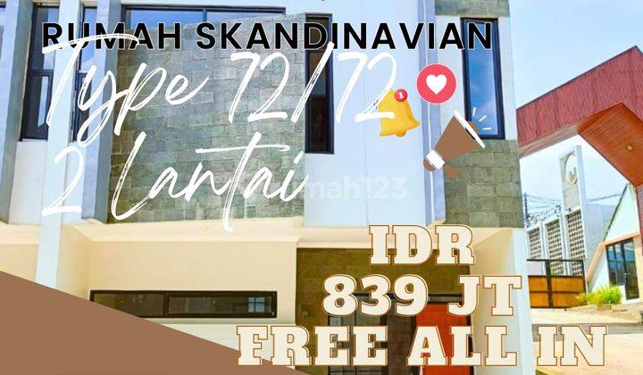 Rumah Dp 0 Free Booking Fee All In 10 Menit Tol Sawangan 2