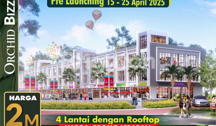 Ruko Green Orchid di soekarno hatta kota malang