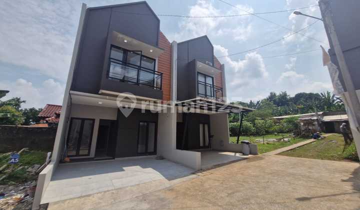 Rumah 2 Lantai Bebas Banjir Dekat LRT Cibubur Free Biaya Surat