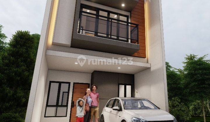 Rumah Scandinavian Selangkah Ke Lrt Harjamukti Dan Toll Cibubur 2