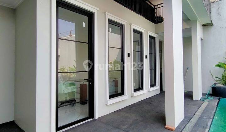 Sewa Rumah Semifurnished Baru Renov di Permata Hijau Zm  2