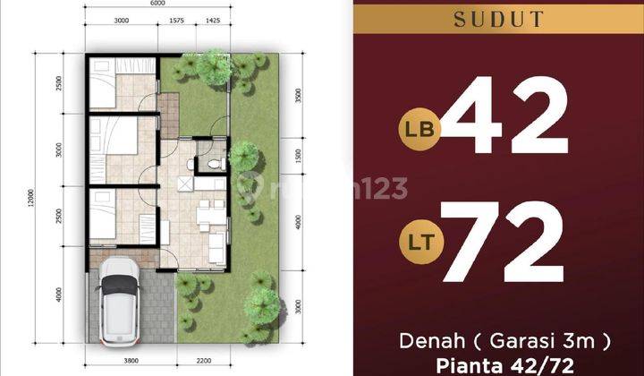 Rumah Baru 3 Kamar Unfurnished SHM di Cimuning, Bekasi Kota 3