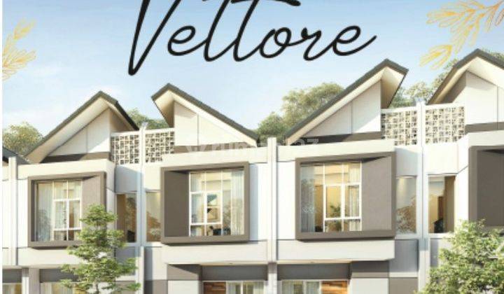 Rumah 2 Lantai Baru Unfurnished SHM di Cluster Vettore, Bekasi 2