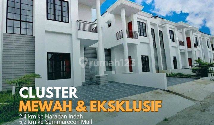 Dijual Rumah Dalam Cluster Mewah di Kaliabang Tengah Bekasi Kota 2