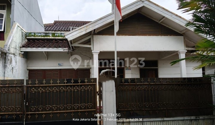 Rumah 1 Lantai Bebas Banjir Dijual di Bintaro Jakarta Selatan