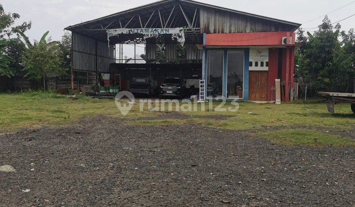Large strategic land warehouse for sale in Cileungsi Setu Bekasi