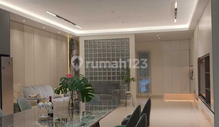 Rumah Golf Island Uk 10X25m, Furnished Interior Rapi