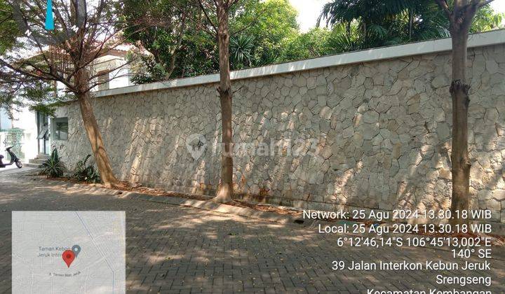 Termurah. Tanah Kavling Taman Kebon Jeruk, Interkon 2