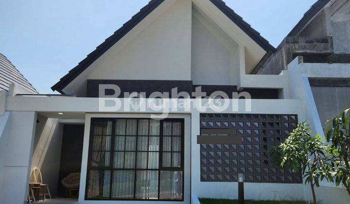 RUMAH SATU LANTAI THE MILES FULL  FURNISH BSB CITY 1